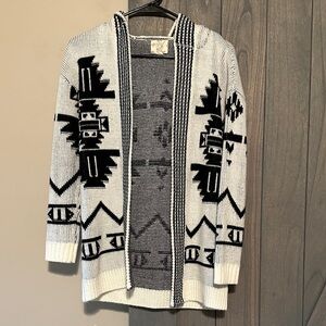 Hippie Rose Monochrome Knit Cardigan/Sweater (XS)